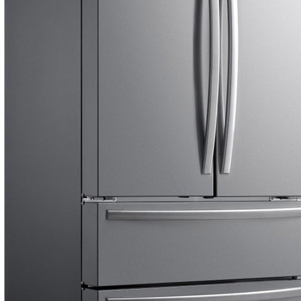 Midea 22.5 cu. ft. French 4-Door Refrigerator in Stainless Steel