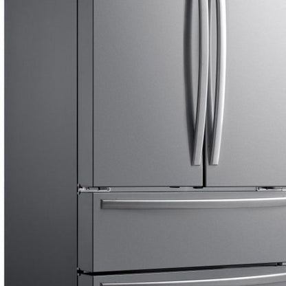 Midea 22.5 cu. ft. French 4-Door Refrigerator in Stainless Steel