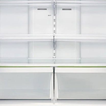 Midea 22.5 cu. ft. French 4-Door Refrigerator in Stainless Steel