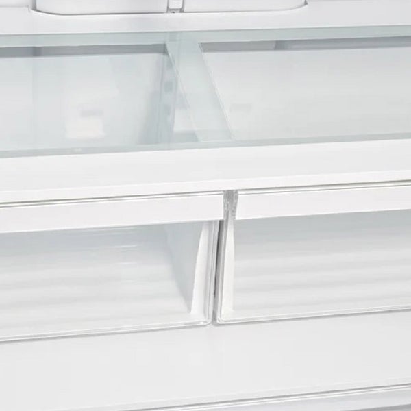 Midea 22.5 cu. ft. French 4-Door Refrigerator in Stainless Steel