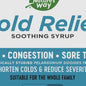 Nature's Way Cold Relief Soothing Syrup 4oz, 3-pack