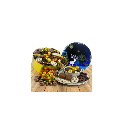 Hebert Mansion Medley Holiday Tin, 2.5 lb total