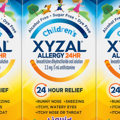 Xyzal Children's Allergy 24 Hour Grape Oral Solution, 15 Ounces