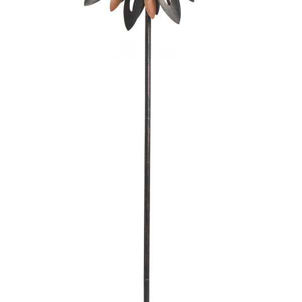 Metal Flower Wind Spinner