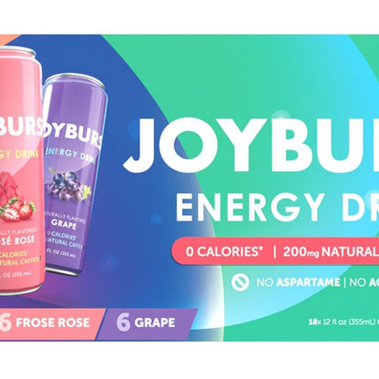 Joyburst Energy Variety, 12 fl oz, 18-count