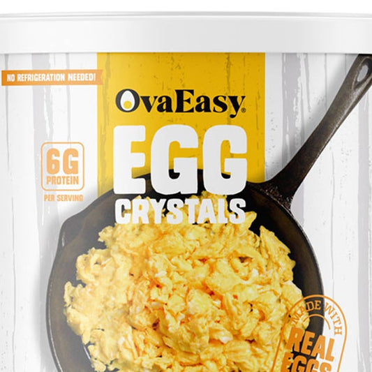 OvaEasy Whole Egg Crystals #10 Cans, 2-pack (144 Total Eggs)