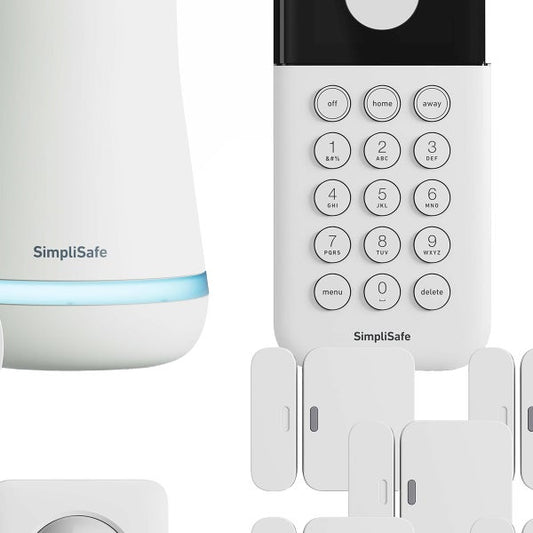 SimpliSafe Home Security Kit, 13-piece