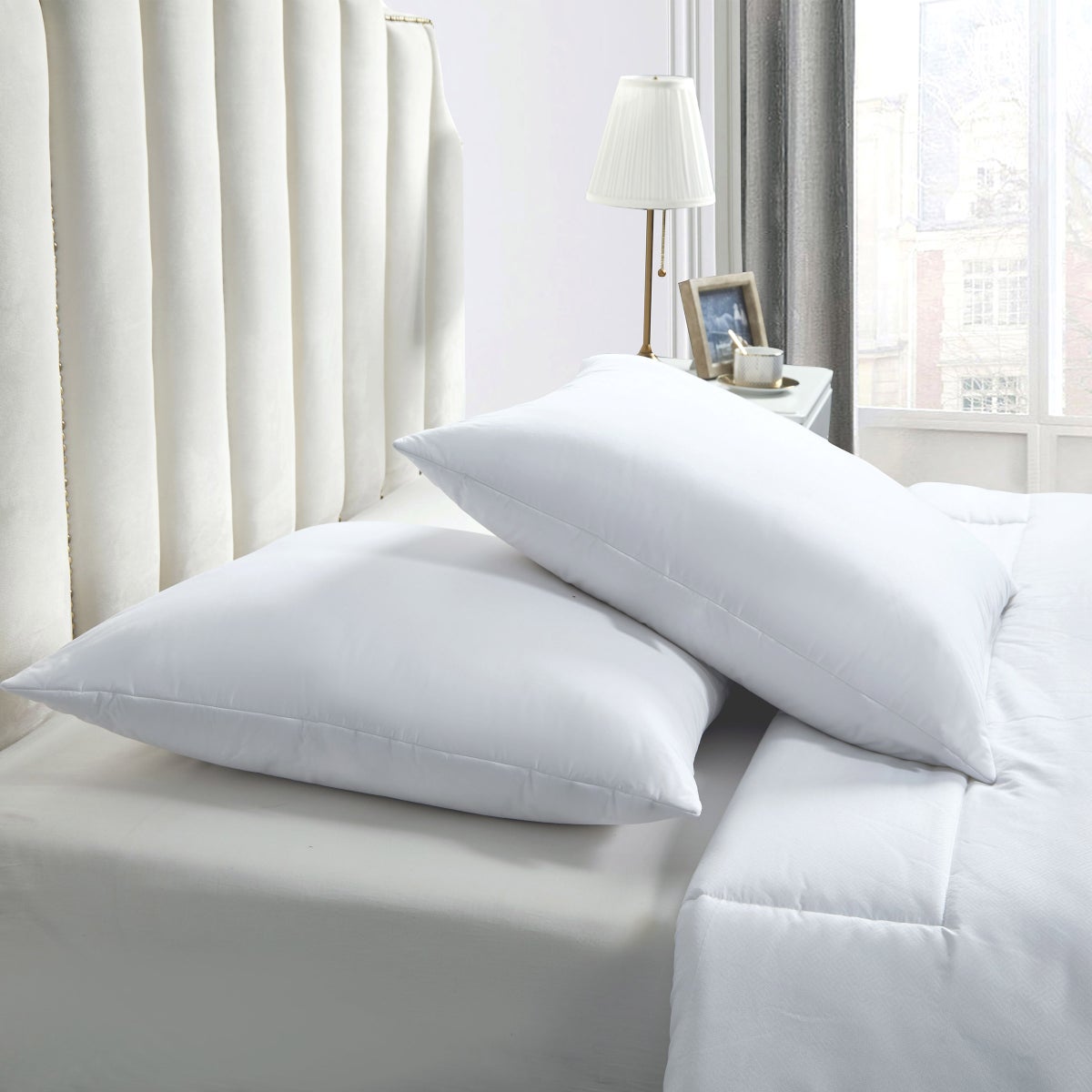 Hotel Grand Feather Euro Pillow, 2-pack