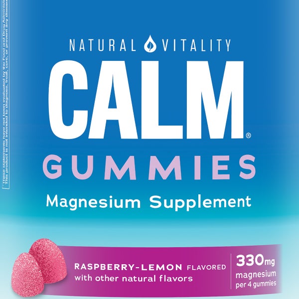 Natural Vitality Calm Magnesium Citrate, 240 Gummies