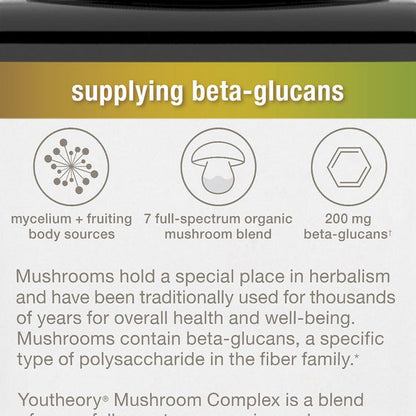 youtheory Mushroom Complex, 150 Capsules