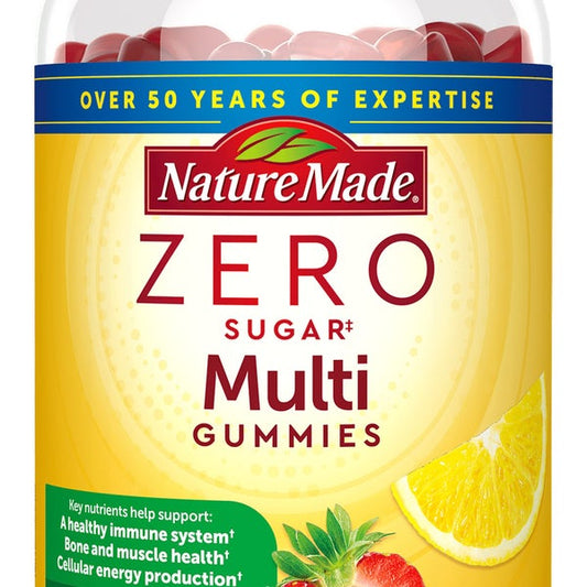 Nature Made Zero Sugar Multi Gummies, 190 Count