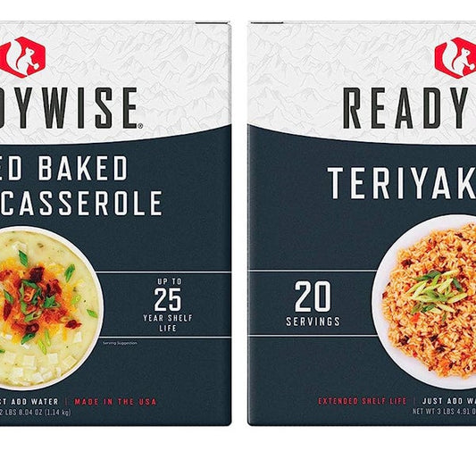 ReadyWise Gluten-Free Emergency Food Entree 2 Box Kit (40 Total Servings)