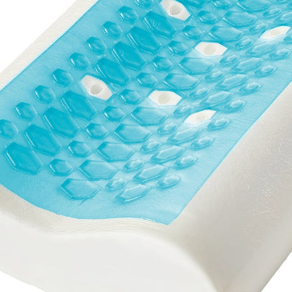 BodiPedic Cooling Gel Overlay Memory Foam Contour Bed Pillow