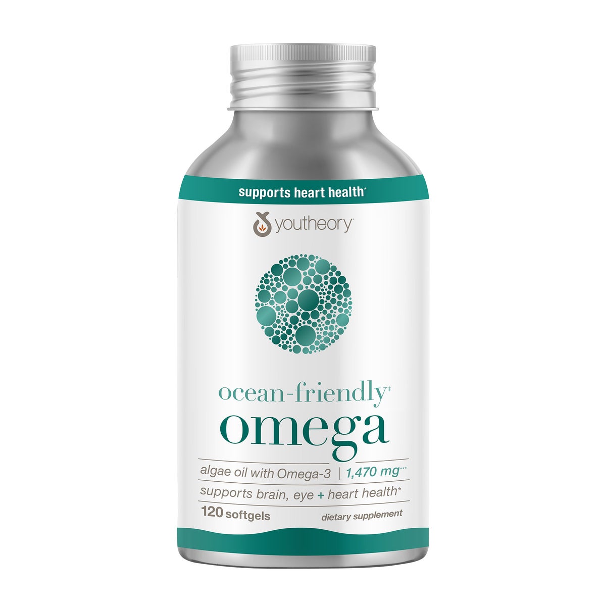 Youtheory Ocean Friendly Omega, 120 Softgels