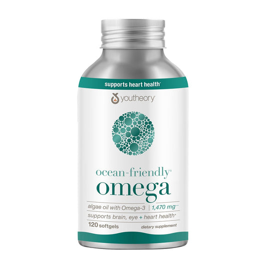 Youtheory Ocean Friendly Omega, 120 Softgels