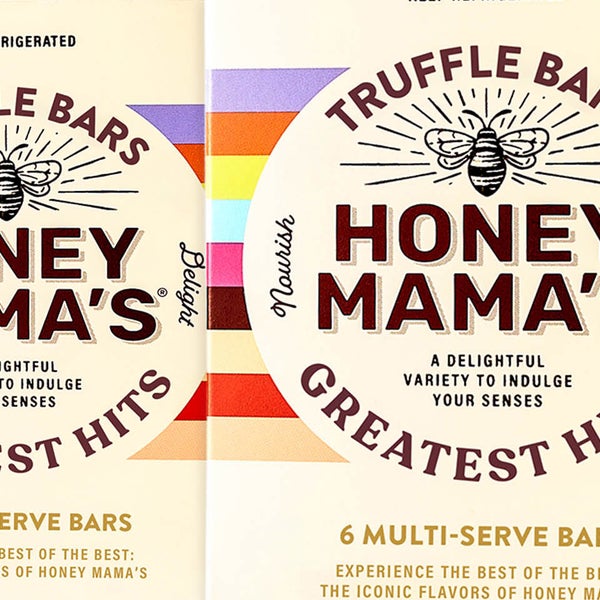 Honey Mama's Greatest Hits Truffle Bars, 2.5 oz, 12-ct