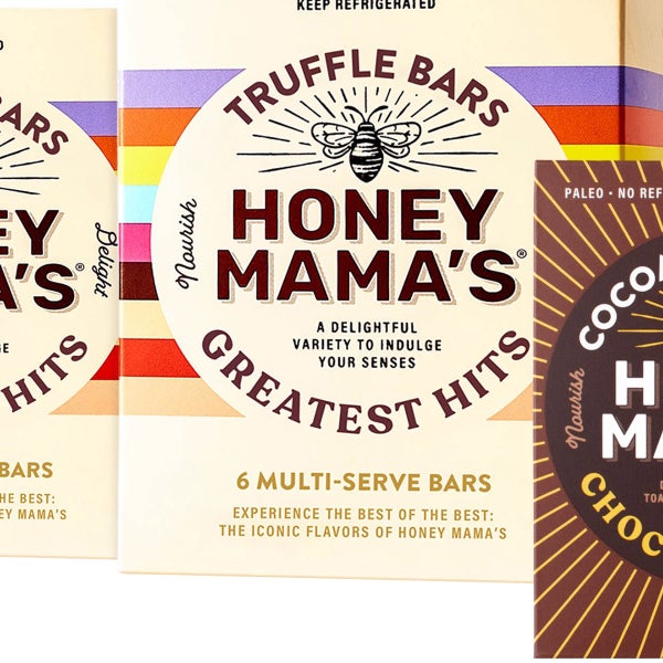 Honey Mama's Greatest Hits Truffle Bars, 2.5 oz, 12-ct