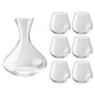 ZWILLING Prédicat 7-piece Stemless Crystal Wine and Decanter Set