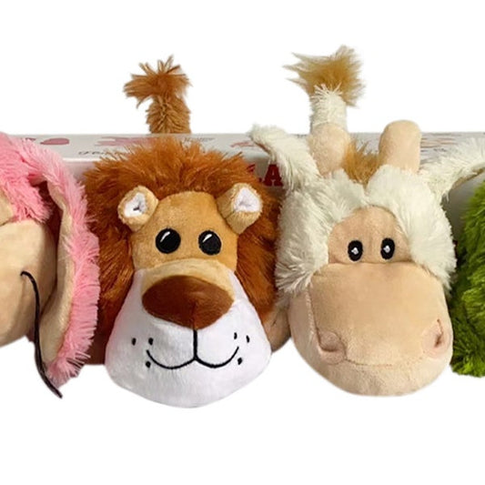 Kong Cozies Play Pack Dog Toys, 4-Pack