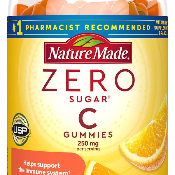 Nature Made Zero Sugar Vitamin C Gummies, 210 count