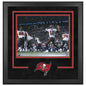 Tom Brady Tampa Bay Buccaneers Autographed Deluxe Framed Photograph with “NFL Pass Rec 10-3-21” Inscription - Fanatics Authenticated