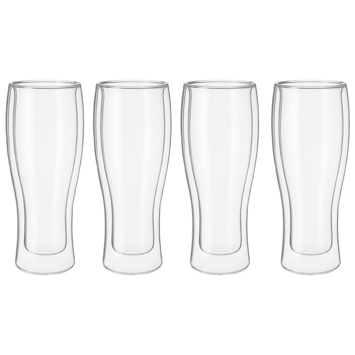 Henckels Double Wall Beer Glass Set, 4-piece