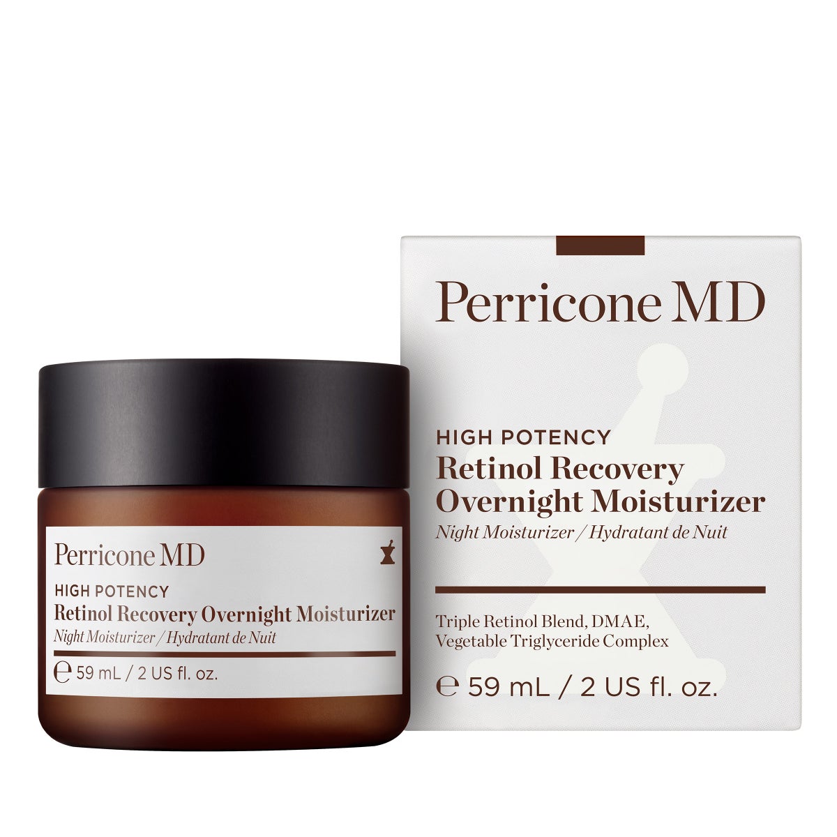 Perricone MD High Potency Retinol Recovery Overnight Moisturizer, 2.0 fl oz