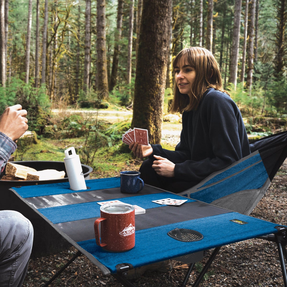 Cascade Mountain Tech Ultralight Extra-large Table, 2-pack