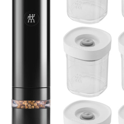 Zwilling 8-piece Spice Mills and Storage Set