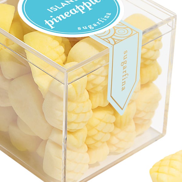 Sugarfina Tropical Treats Candy Bento Boxes, Set of 4, 12 total Small Cubes