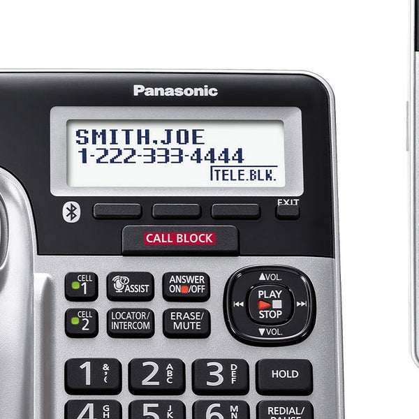 Panasonic KX-TG994 DECT 6.0 Bluetooth 4-Handset Phone Bundle