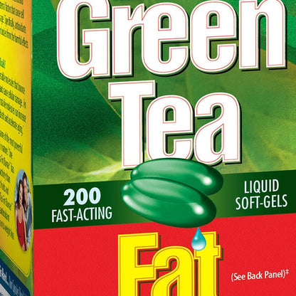 Green Tea Fat Burner, 200 Liquid Soft-Gels