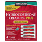 Kirkland Signature Hydrocortisone 1% PLUS Anti-Itch Cream, 8 Ounces