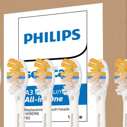 Philips Sonicare A3 All-in-One Brush Head, 6-count