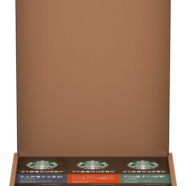 Starbucks by Nespresso Original Line Variety Pack Capsules, 60 Count