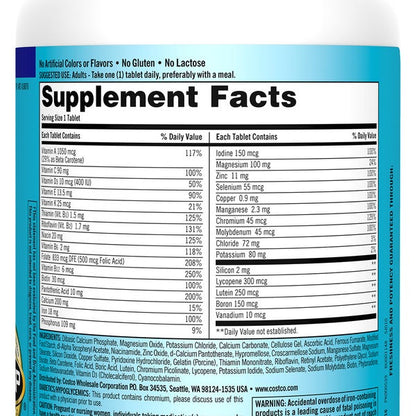Kirkland Signature Daily Multi, 500 Tablets