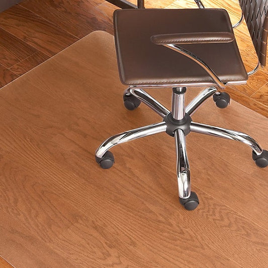 ES Robbins Chair Mat for Hard Floors, 46 x 60 No Lip, Clear