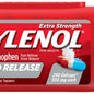 Tylenol Extra Strength Acetaminophen 500 mg, Pain & Fever Relief, 290 Rapid Release Gelcaps