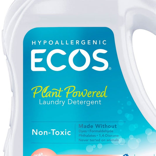 ECOS Liquid Laundry Detergent, Magnolia & Lily, 210 Loads, 210 fl oz, 2-count