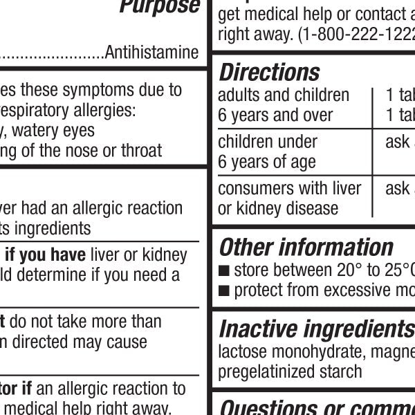 Kirkland Signature Non-Drowsy AllerClear Antihistamine 10mg., 365 Tablets