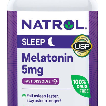 Natrol Melatonin 5 mg Fast Dissolve Tablets, 250 Tablets