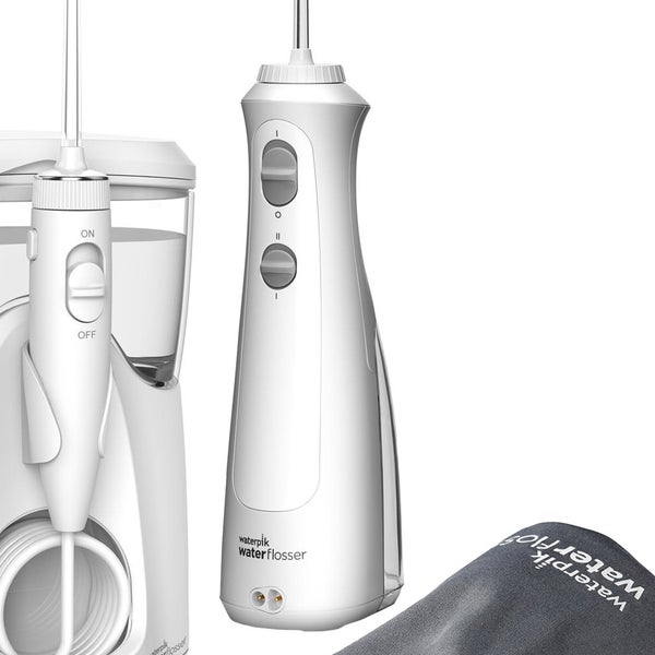 Waterpik Ultra Plus and Cordless Pearl Water Flosser Combo Pack