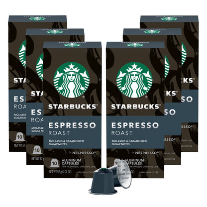 Starbucks by Nespresso Espresso Roast Capsules, 60-count