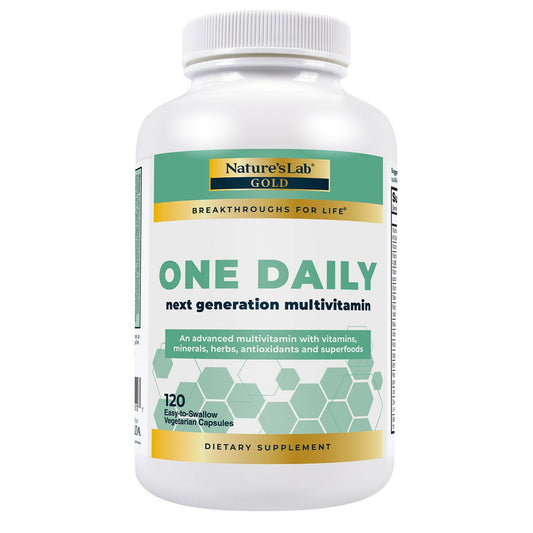 Nature's Lab One Daily Multivitamin, 120 Vegetarian Capsules