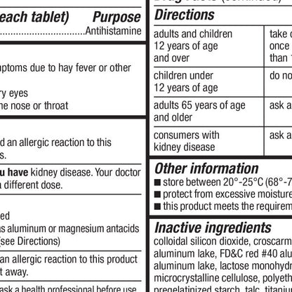 Kirkland Signature Aller-Fex Antihistamine 180 mg., 180 Tablets