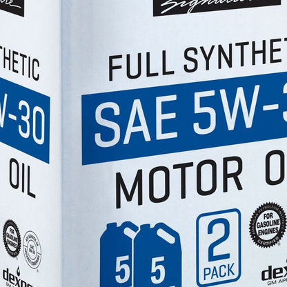 Kirkland Signature 5W-30 Full Synthetic Motor Oil, 5-quart, 2-pack